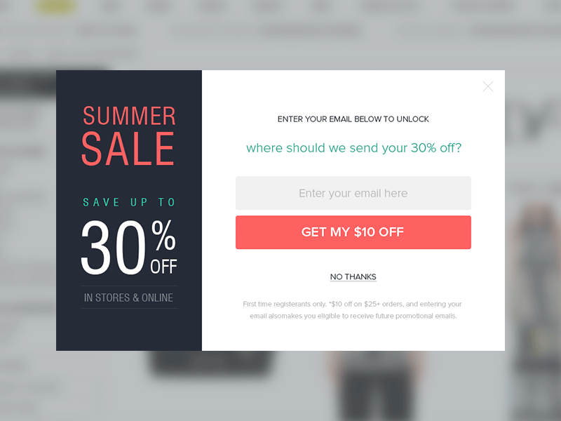 Popup / Modal Window Designs call out box dialog box flat design modal box modal window offers pop up window popup sign up subscribe now subscription summer sale