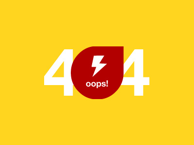 404 404 404 error error page freebie psd red template yellow