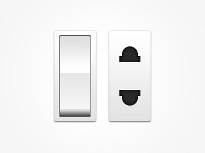 Switch And Socket Psd buttons freebies psd socket switch template