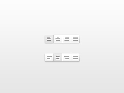 Simple Buttons Psd