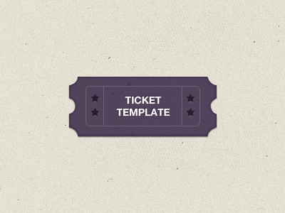 Ticket Template