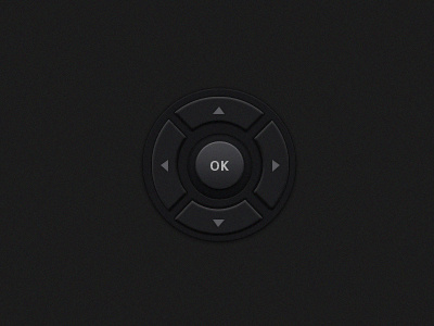 Remote Control Circular Buttons