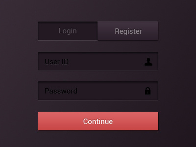 Login or Register admin admin panel button form gui login login page member area password register ui ui design user id user interface