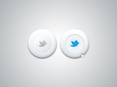 Social Media Buttons (PSD)