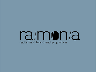 Ramona branding design logo vector