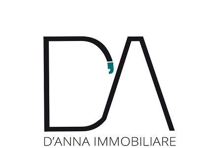 D'Anna Immobiliare design logo vector