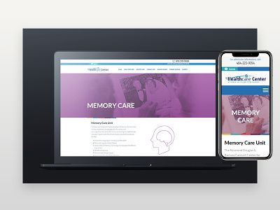 Moravian Healthcare Center Website healthcare reponsive responsive design ui ux ui design web web design website