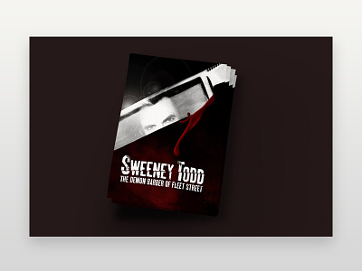 Pennsylvania Shakespeare Festival - Sweeney Todd - Cover composition cover flyer design photoshop play print print design