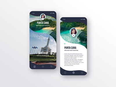 Dominican Republic - Travel App Concept - By Ruben Cespedes