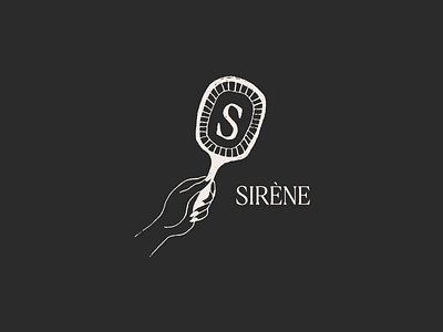 Sirène Mirror art direction branding design graphic design illustration layout logo typography vector