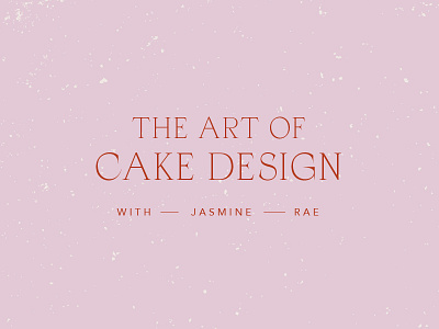 Jasmine Rae art direction font graphic design lockup logo logo design sans serif serif texture typography