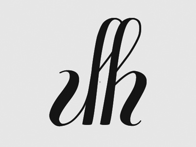Monogram in progress lettering handlettering type monogram