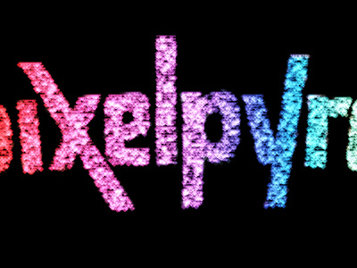 PixelPyros logo progress