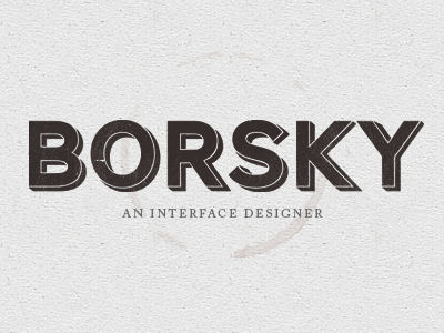 Borsky Updated logo update wip