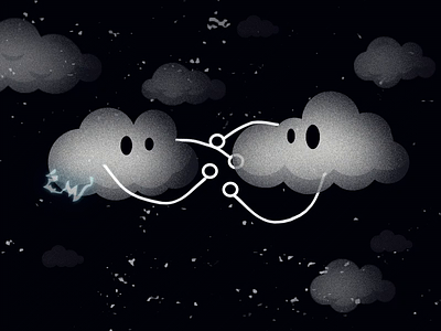 Fighting Clouds adobeaftereffects animated animation branding cartoon creative design designer designers gif graphics illustartor illustration motion motion design motiongraphics portfolio