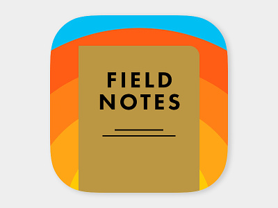 App Icon - #DailyUI 005 005 app dailyui ddc draplin field notes icon