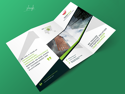 Brochure for Software Company TechMelo