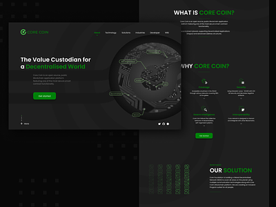 Website about platform that based in a blockchain technologies blockchain logo blockchain technologies blockchain website branding corporate branding corporate design dark design dark mode dark ui first screen freelance illustration landing page main page platform redesign typography vector webdesign worldwide
