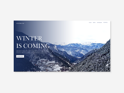 Winter skiing website