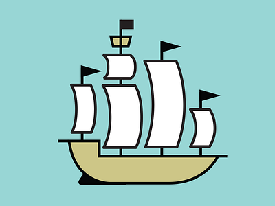 Ahoy! ahoy boat expedition explore pirates sail sailboat schooner ship