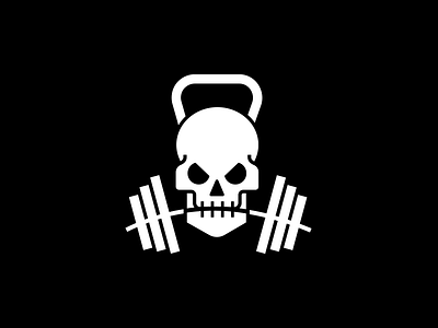 Kettle Skull badass kettle skeleton skull weight lifting workout