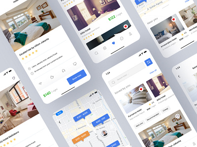 Booking hotel app app clean ui design hotel hotel app hotel booking minimal simple design travel ui uidesign uiux ux