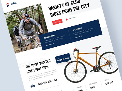 PIKEZ - Bicycle company & store homepage