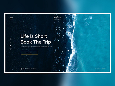 Travel Agency Web Landing Page