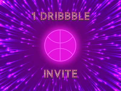 invite dribbble dribbble best shot dribbble invite invite invite design invite giveaway invite illustration pink