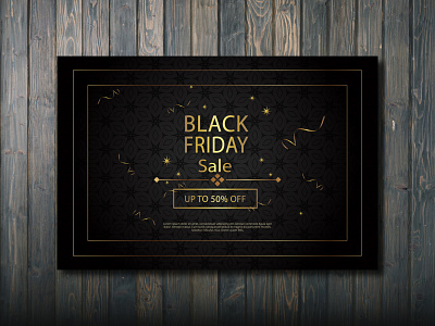 black friday black black friday discount gold sale shopping web design