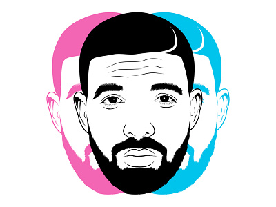 Drake 3d 6 god black canada care packcage champagnepapi cyan drake gods plan hotline bling illustration in my feelings jungle magenta more life one dance scorpion toronto views what a time to be alive