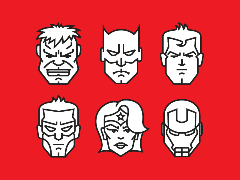 More Heads by Bogdan Roșu on Dribbble