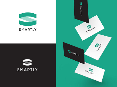 Smartly Round 2 letter logo monogram s