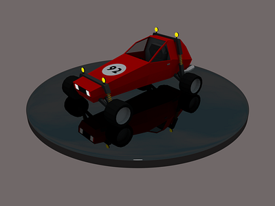 Lowpoly offroad vehicle blender lowpoly offroad vehicle