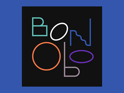 Bonobo illustration illustrator lettering logo design type typography