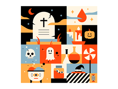 Halloween illustration illustrator