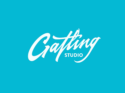Gatling Studio calligraphy hand lettering lettering logo logotype type typography