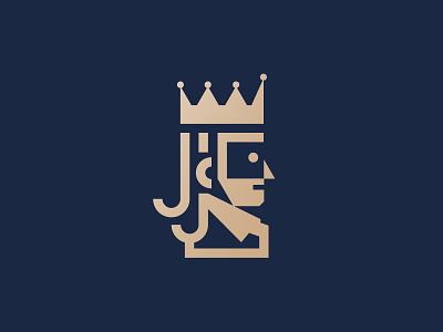 Kingsley crown king logo symbol