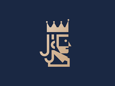 Kingsley crown king logo symbol