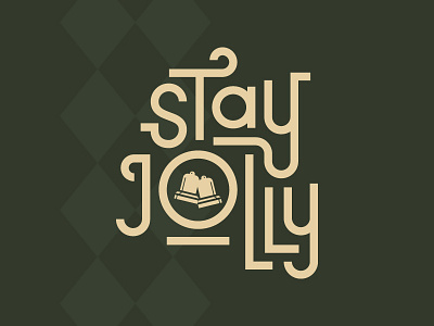 Stay Jolly christmas hand lettering handlettering jolly lettering type typography