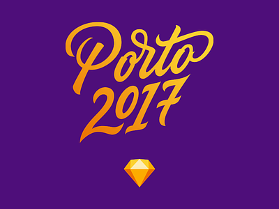 Porto 2017 2017 brush lettering hand lettering illustration lettering porto sketch sketch app t shirt typography vector