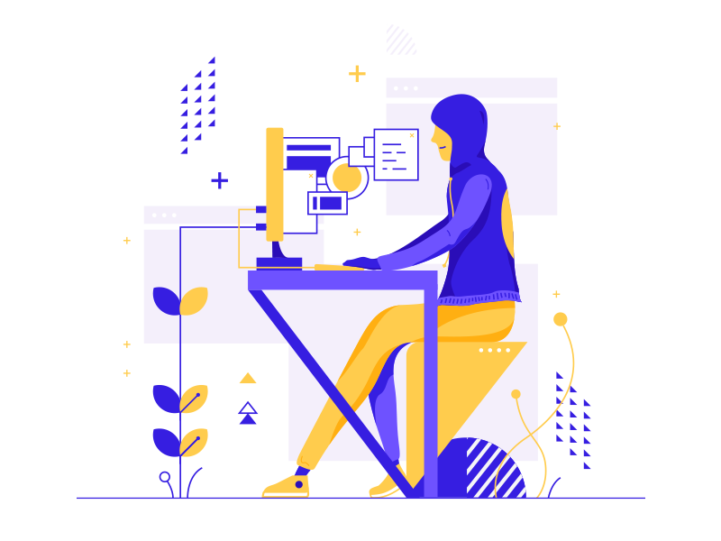 Desk Life by Tristan Kromopawiro on Dribbble