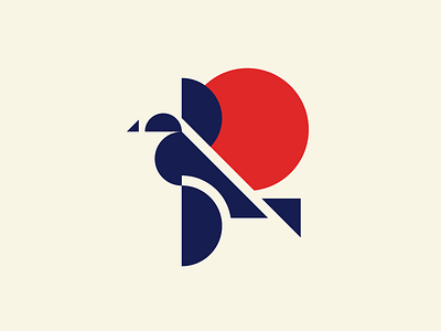 Flight animal bird branding geometric identity illustration logo logo design minimal