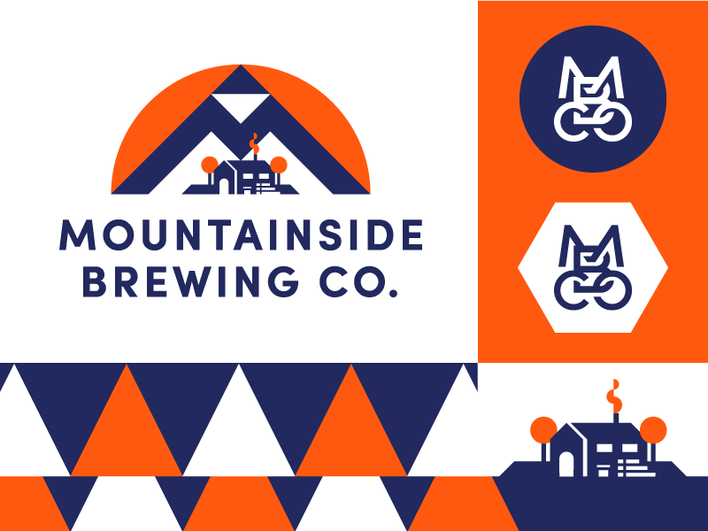 Mountainside Brewing Company by Tristan Kromopawiro on Dribbble