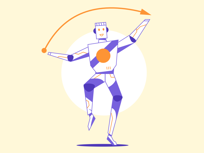 Prototyping android robot ux ui wireframe prototyping illustration character