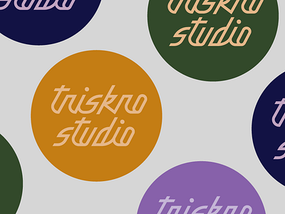 Triskro Studio branding design identity illustration lettering logo logo design logotype type typography