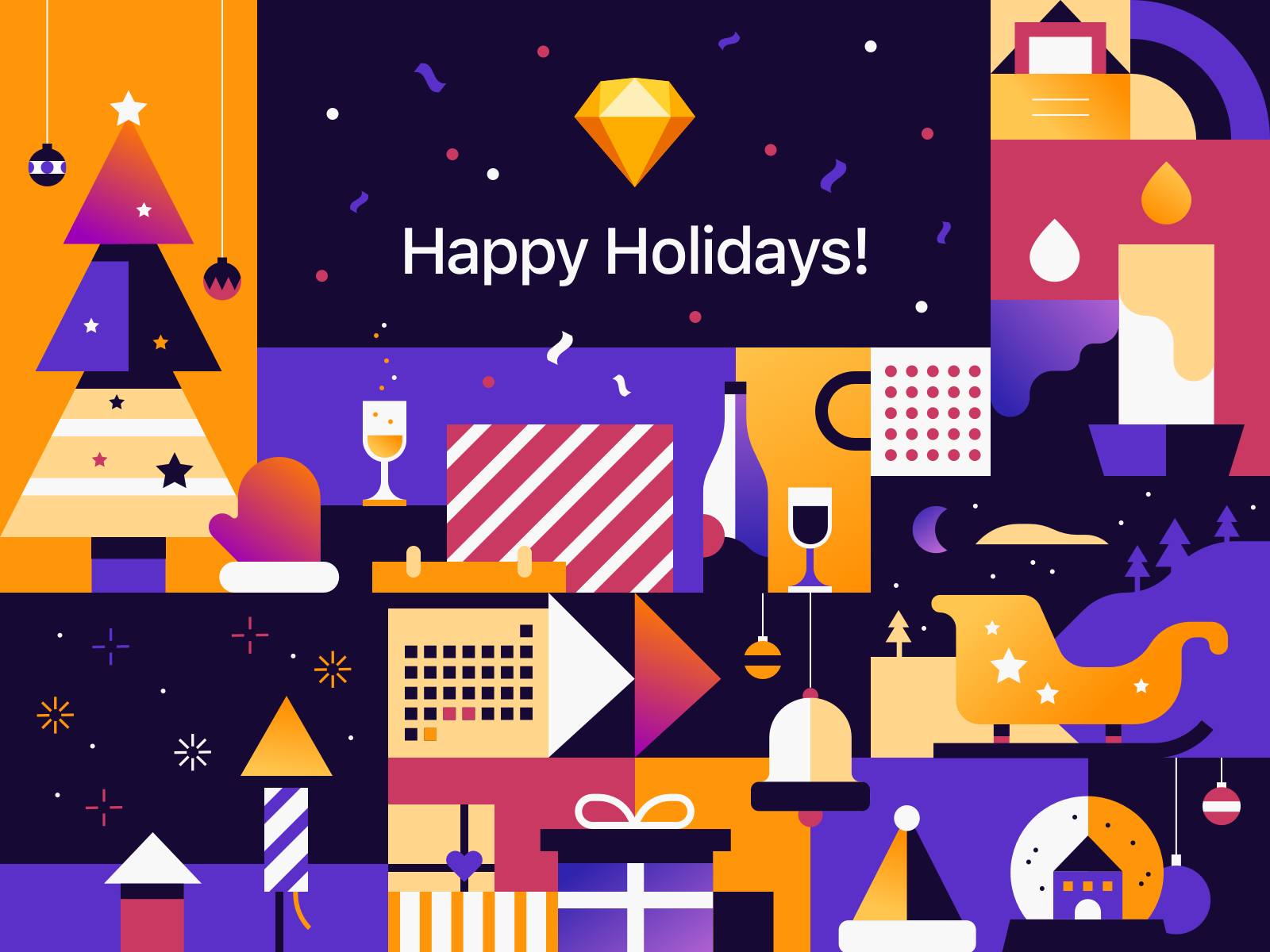 Dribbble sketch_holidays_2018_3.png by Tristan Kromopawiro