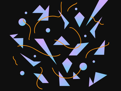 Pattern geometric gradient illustration illustrator pattern