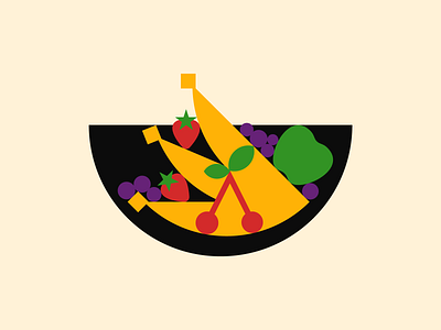 Fruit Bowl fruit illustration illustrator