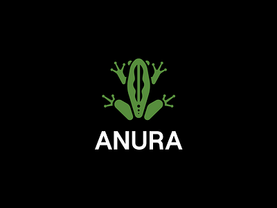 Anura branding identity illustration illustrator logo logo design